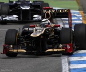 Puzzle Kimi Räikkönen - Lotus - Grand Prix της Γερμανίας 2012, 3η θέση